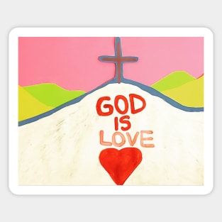 Salvation Mountain Tribute Shirt Sticker